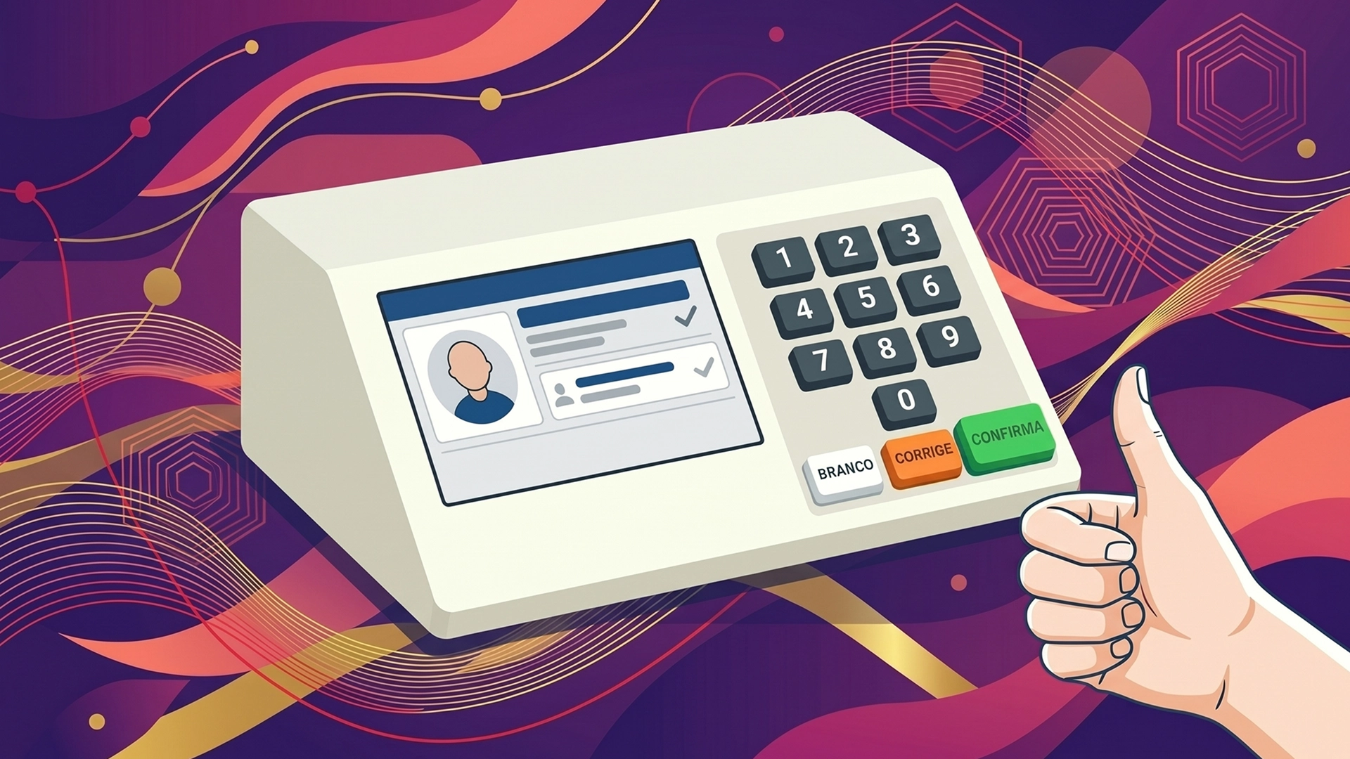Como Votar Urna Eleitoral