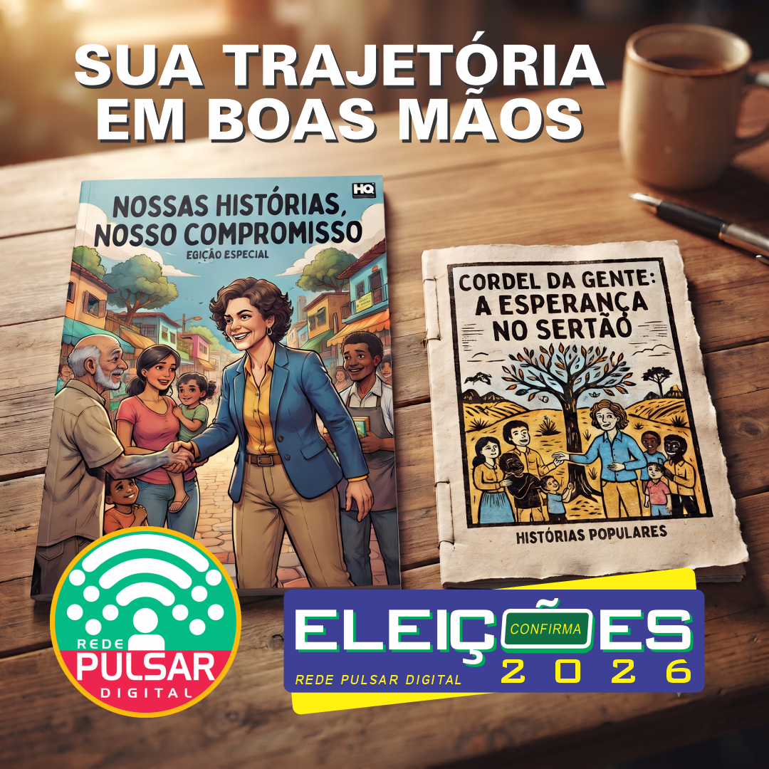 Sua trajetória em HQ e cordel — narrativa visual da candidatura