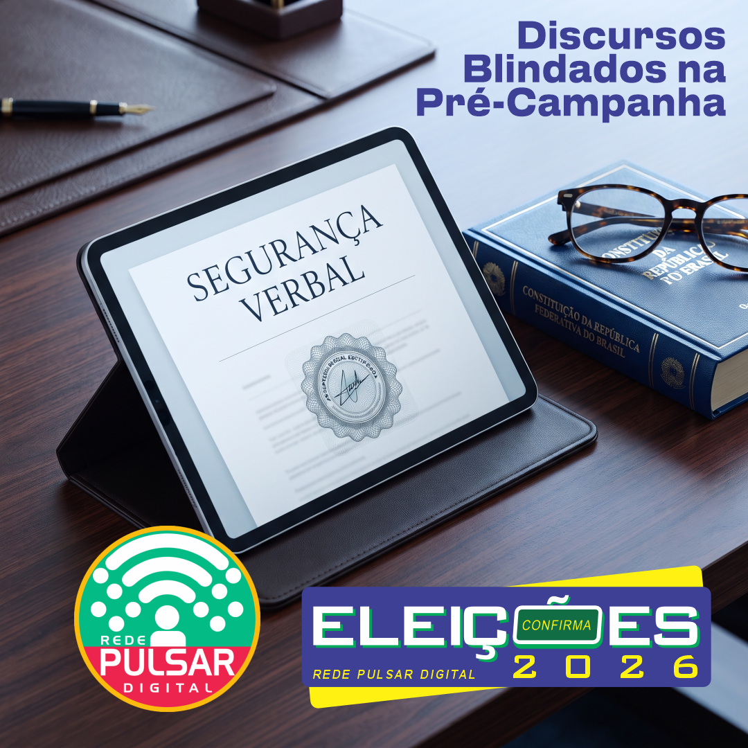Discursos blindados na pré-campanha — segurança verbal