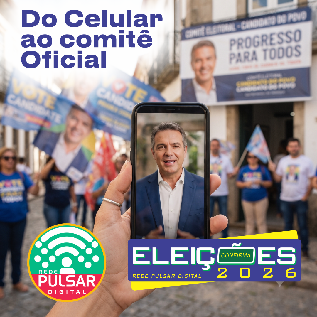 Do celular ao comitê oficial — site do candidato
