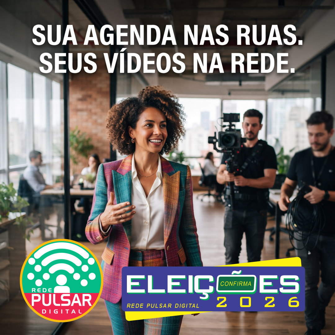 Produção audiovisual — sua agenda nas ruas e seus vídeos na rede