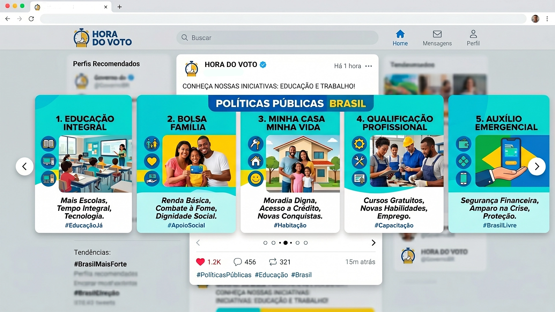 Carrosséis Estratégicos para Campanha