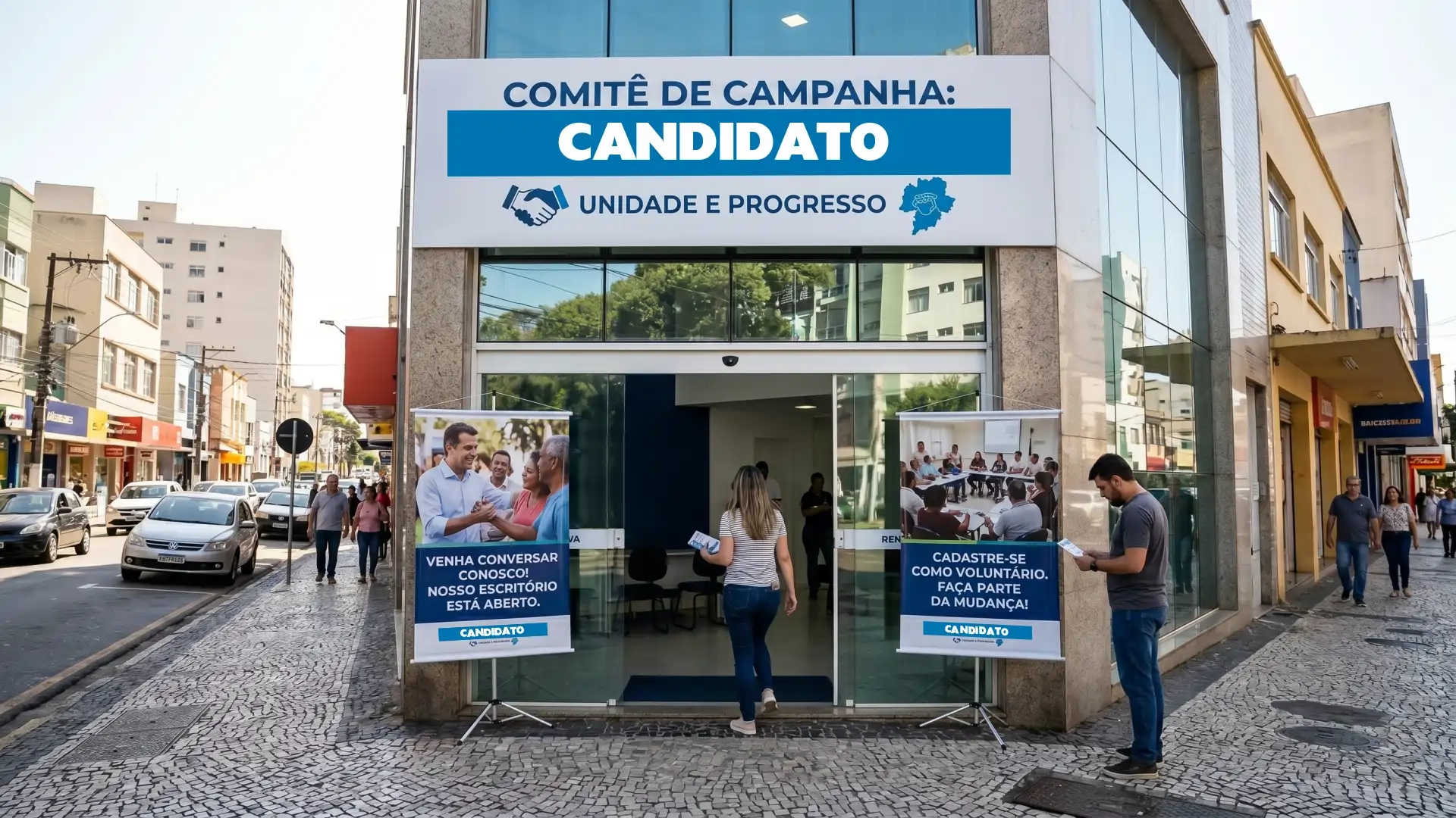 Identificação Visual para Comitês de Campanha