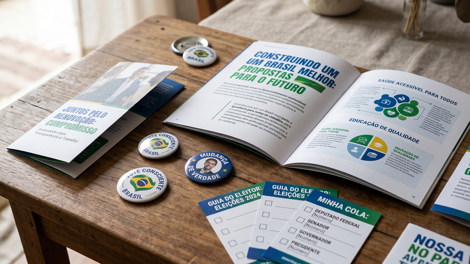 Material Impresso para Campanha Eleitoral